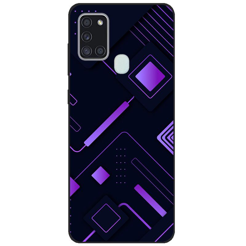 For Samsung A21s SM-A217F/DSN Back Cover tpu Soft Silicone Phone Case For Samsung Galaxy A21s Case Mobile Phone black coque new
