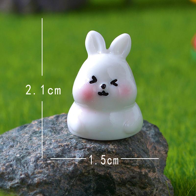 Mini Luminous Swimming Ring Miniature Funny Animals Micro Landscape Ornaments For Fish Tank Car Decorations Home Desk Decor