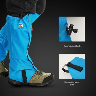 Waterdichte Zanddichte Gaiters voor Wandelen en Skiën - Heren-, Dames- en Kinderbeenbescherming Schoenovertrekken