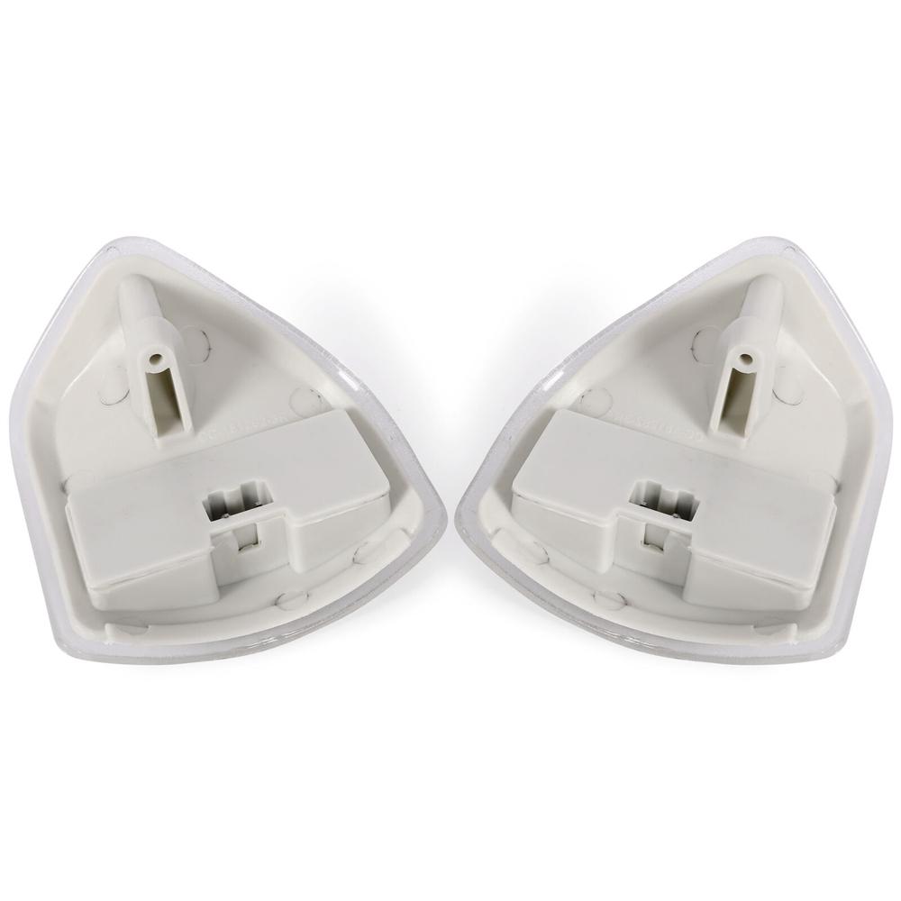 For Dodge Ram 1500 2500 3500 LED Side Mirror Turn Signal Lights Clear Lens Amber