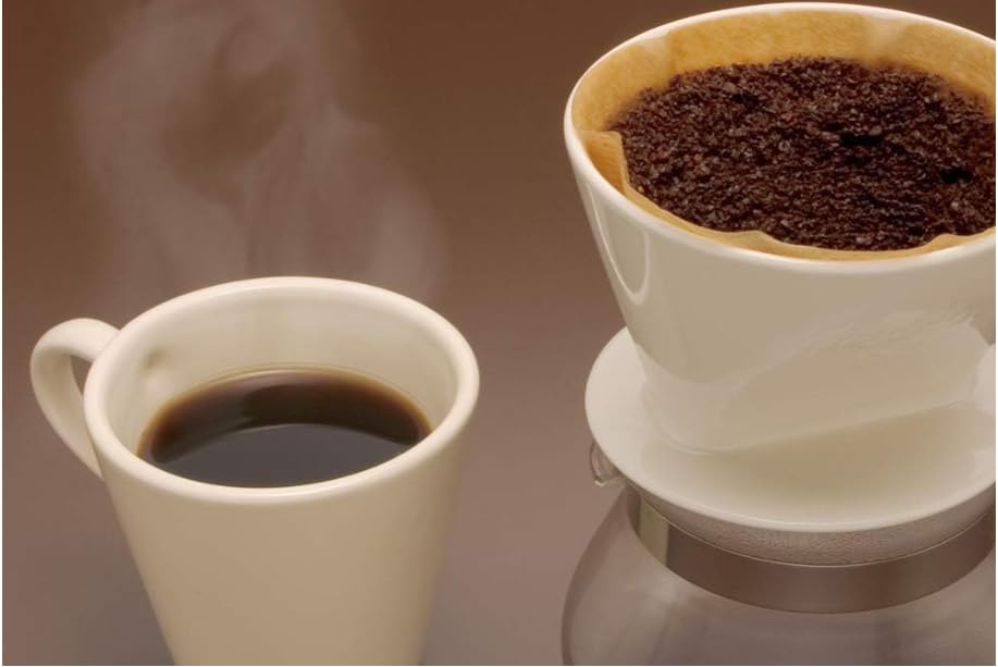 Melita Eco Brown 1x4 Coffee Filter Paper, 4-8 Cups, 100 Sheets X 3 Packs