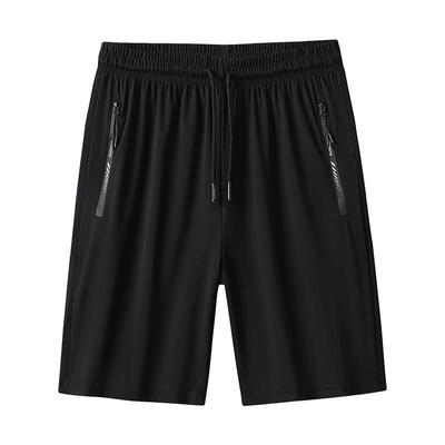 Sportovní pětibodové kalhoty Pánské běžecké šortky Pánské ležérní kalhoty Ledové hedvábí Pětibodové kalhoty L -9xl 
