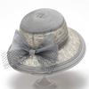 Ladies cool hat sun hat summer elegant fashion top hat organza flower pot hat sun hat