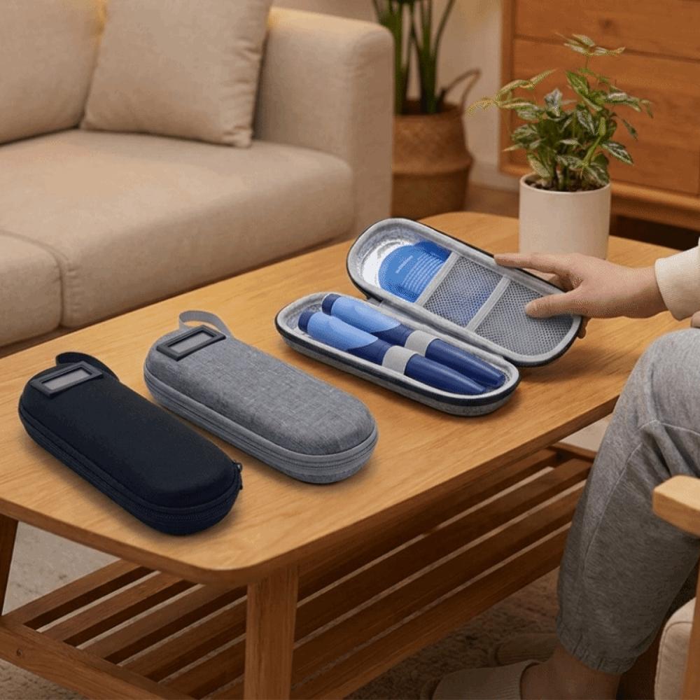 Waterproof Insulin Cooling Bag Oxford Cloth Insulin Vial Storage Case Outdoor