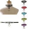 European and American Exaggerated Super Cool Pointed Rivet Collar Punk Style Gothic Hanging Ring Ring Double Row Neck Strap Neck Cover Women