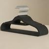 Plush Anti Slip Hanger, Slim Plush Rotating Hook Hanger, Space Saving Wardrobe Organizer, Suitable For Outerwear And Skirt