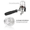 Leeseph Coffee Dosing Cup, Transparent Espresso Sniffing Mug 58mm Coffee Portafilter Dosing Cup Clear Coffee Machine Accessories