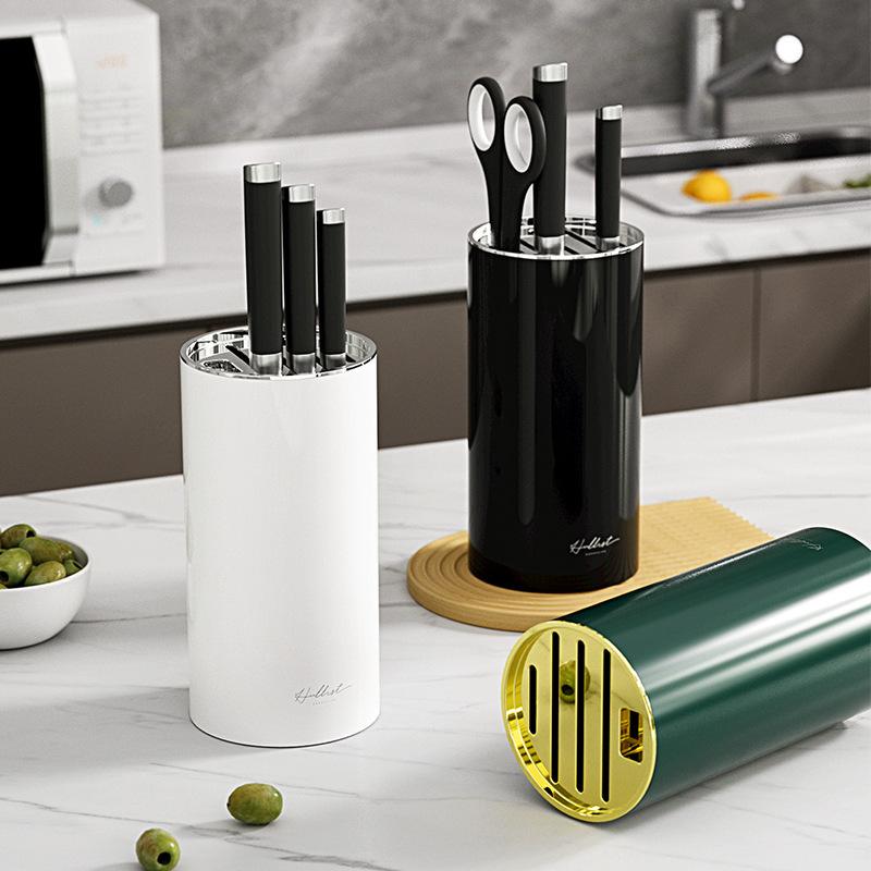 New Knife Rack, Household Knife Holder, Kitchen Knife Storage Rack, Countertop Knife Rack