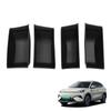 4Pcs for BYD ATTO3 ATTO 3 YUAN PLUS 2026 + Front Rear Door Handle Storage Box  Tray Organzier TPE Car Interior Accessories Black