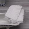 1PC Dollhouse Mini Bathroom Lace Towel Doll Bathroom Bath Towel Shooting Scene Props