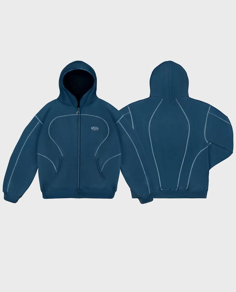 Trendiges Digitaldruck Unisex Streetwear Hoodie und Jogginghosen Set