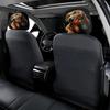 Cute Dachshund Print Headrest Covers, All-Weather Comfortable Use for Seat Protection with High  Design and No Filling
