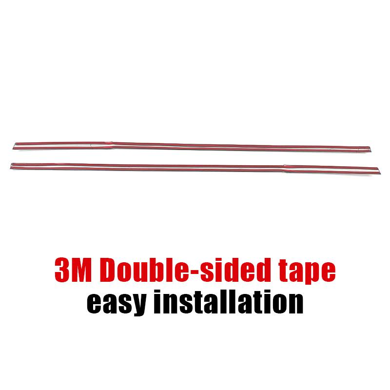 Car Accessories For Toyota Corolla Cross XG10 2024 2024 2024 Hybrid Stainless Front Window Trim Head Decoration Trim Stickers