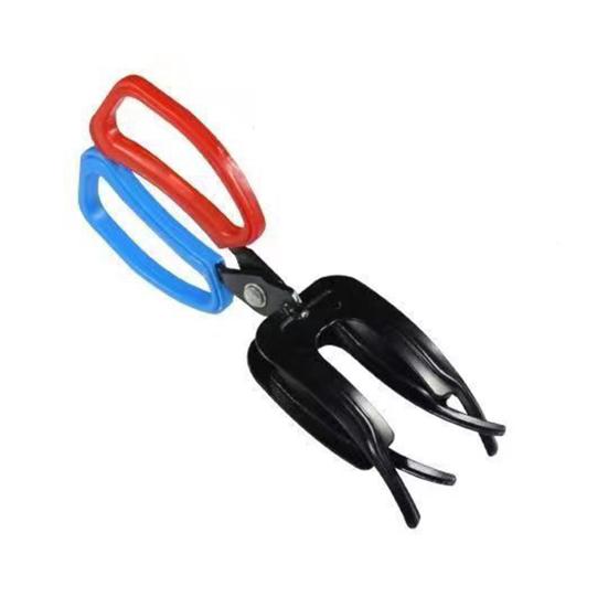 

1/2 шт. Захват для рыбы с 3 когтями и эргономичной ручкой, нескользящий, портативный, металлический, рыболовные плоскогубцы-захват, многофункциональный зажим для рыбы 1pc A