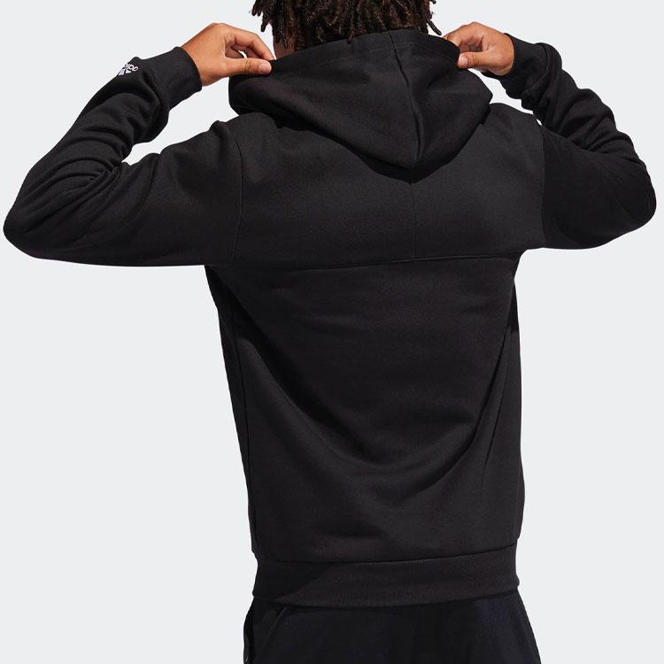 adidas Jackets Men's Black Hooded Moderate Other DP5713