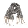 Women Winter Retro Knitted Long Scarf Headscarf Ladies Casual Striped Tassel Warm Scarve Mujer Foulard Thick Wrap Shawl  New