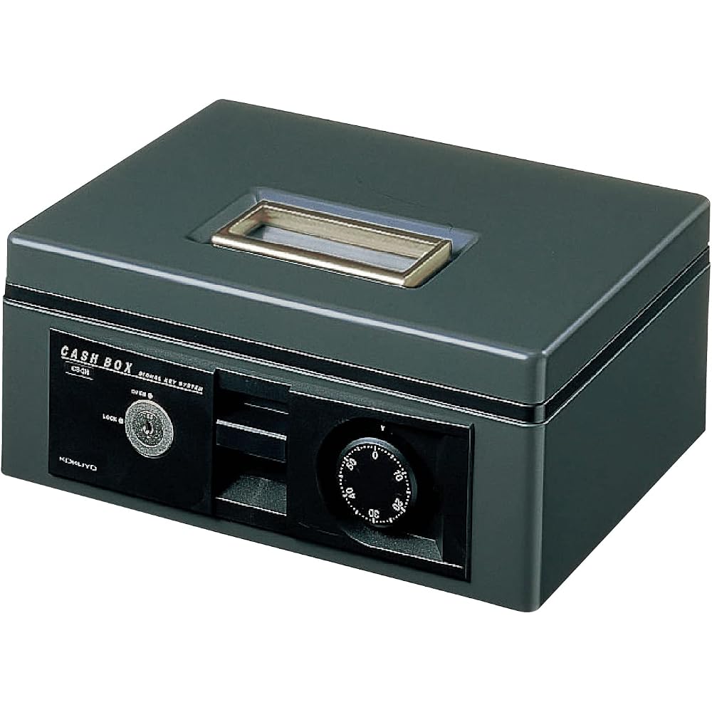 Kokuyo (KOKUYO) CB-13DM Handbag Safe with Dial A5 Gray