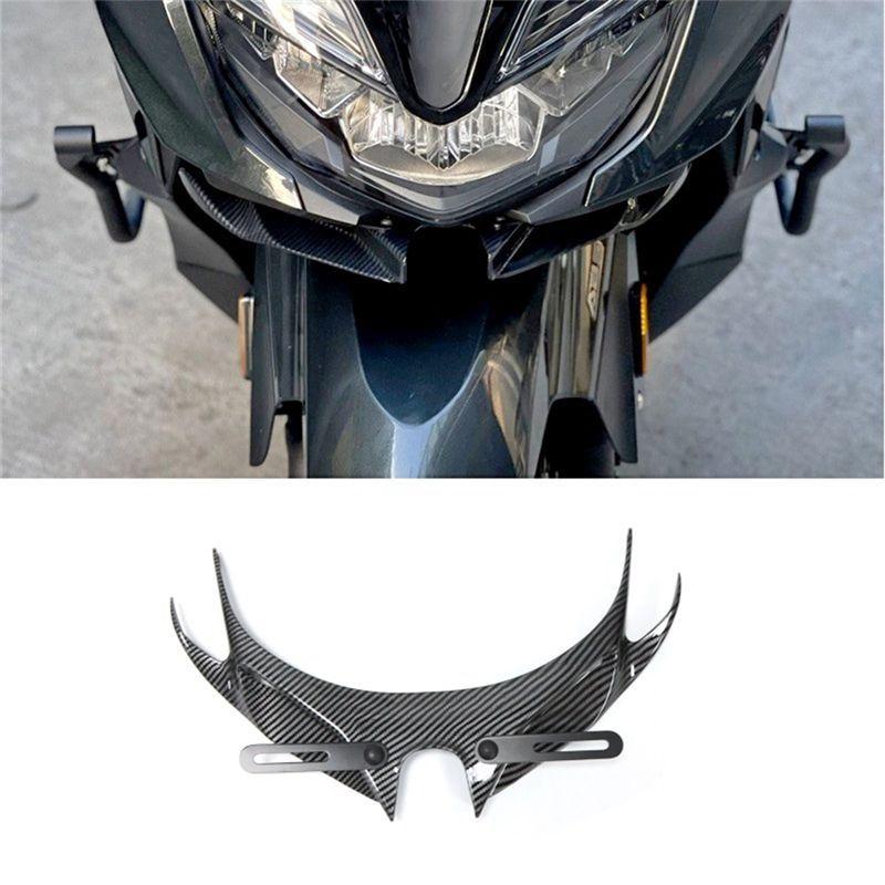 Authentic For Honda Forza 350   Motorcycle Front Fairing Winglets Aerodynamic Wing Side Wings Spoiler Accessories