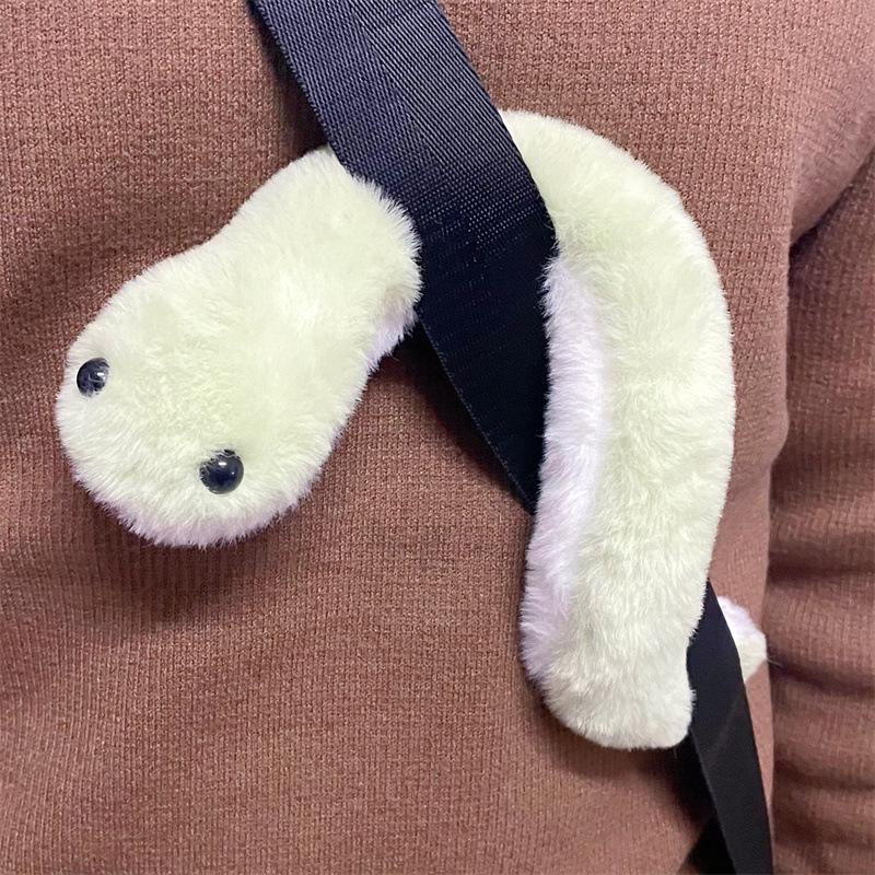 Plush Cartoon Snake Winter Scarf and Hair Accessories for Baby Ornament Embellishments