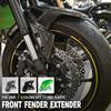 Motorcycle Front Fender Mudguard  Wheel Splash Guard Tire Hugger Accessory for Kawasaki Z900 2017-2024 2023 2022 2021 2020