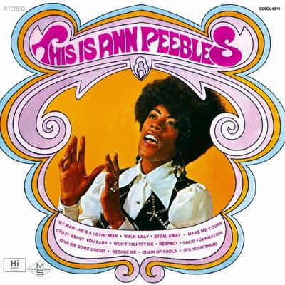 CD ANN PEEBLES  This Is Ann Peebles CDNP1128 SOLID 2025 Japan Obi SoulFunk