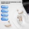 Hearing Aids Hearing Amplifiers for Seniors Rechargeable with Noise Cancelling Hearing Aid Loss Amplifier Seniors and Adults Charging Case Volume