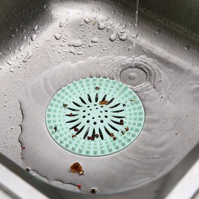 Silikon Küchenspüle Sieb Filter Stopper Badezimmer Abfluss Abdeckung Haar Catcher