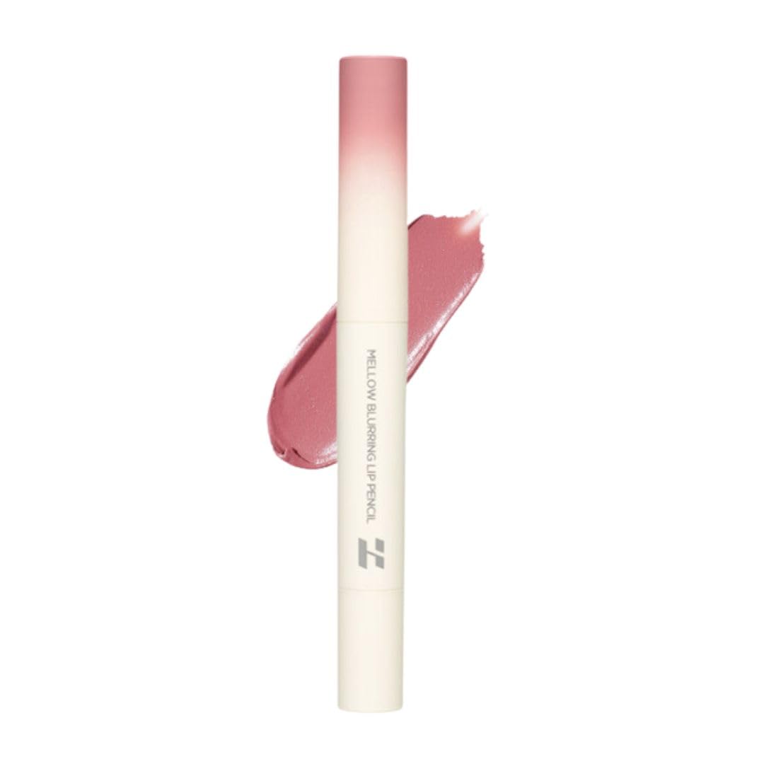 

[HOLIKAHOLIKA] Mellow Blurring Lip Pencil - A lip pencil liner that lightly absorbs into the lips for base and over-blurring. (04 Over-Lip, Regular)