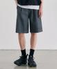 Awodeijeu Cool Summer Linen Bermuda Half Denim Pants [Grayish Black]