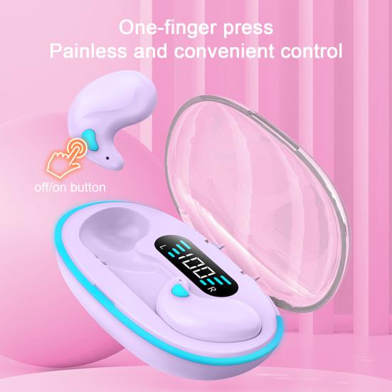 X55 TRUE Wireless 5.3 Noise Reduction Earphones Bluetooth-compatible Waterproof LED Power Display Long