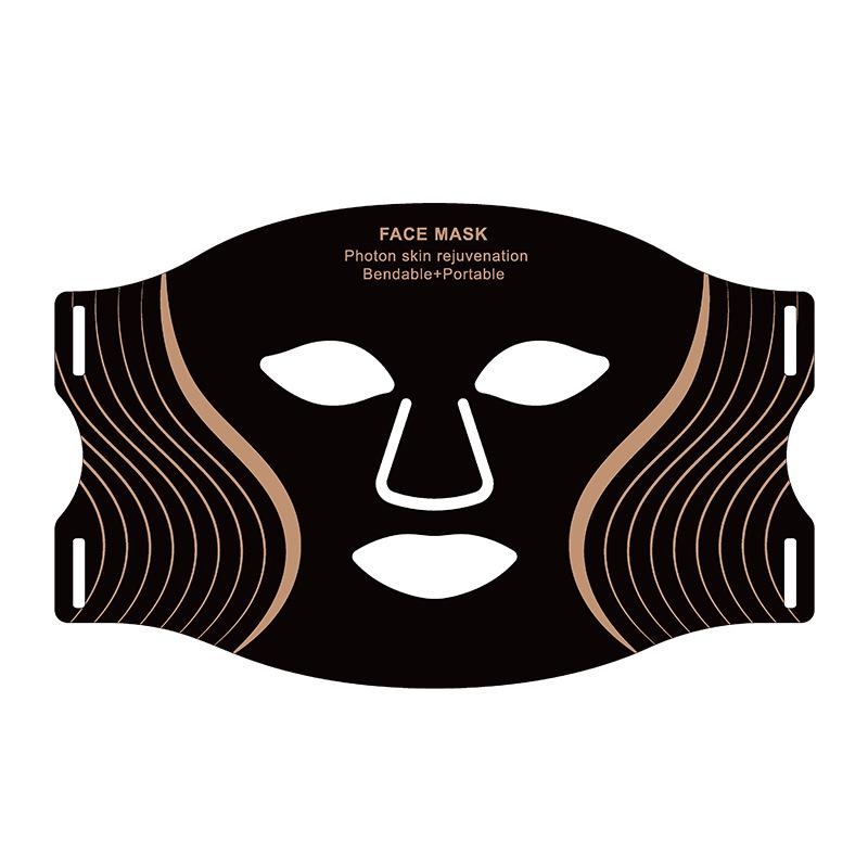 Silicone LED Light Therapy Rejuvenation Mask for Home Beauty Care