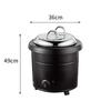 Commercial Electric Stainless Steel Soup Warmer