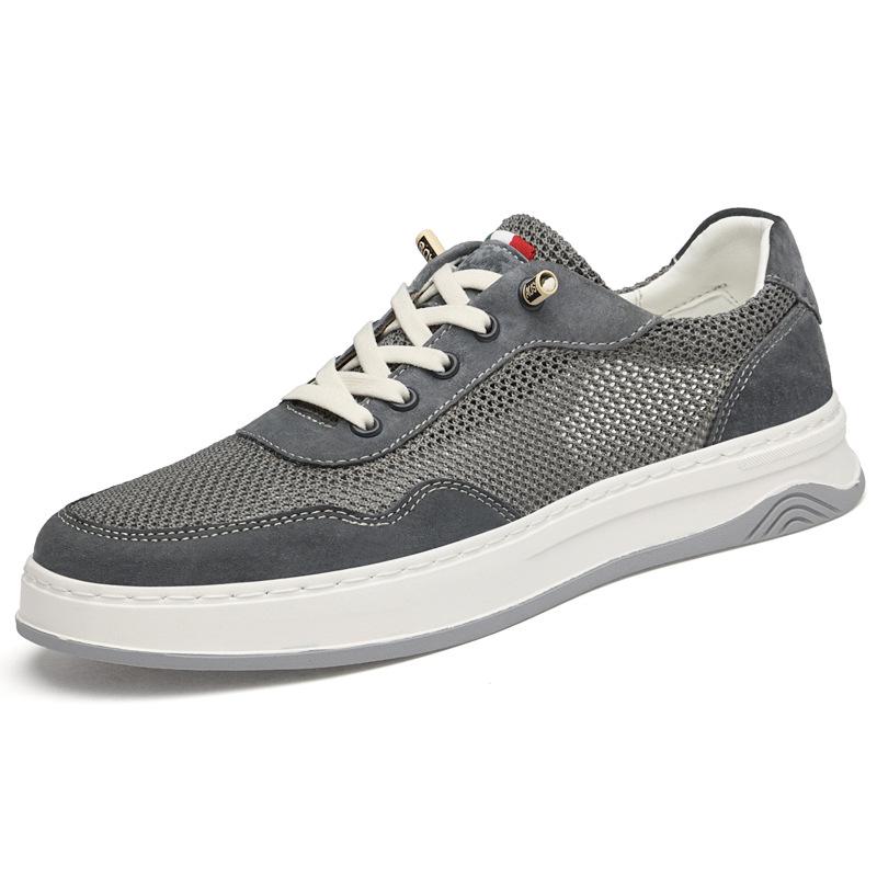 Spring/Summer Men's Mesh Lace-up Breathable Casual Shoes
