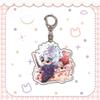 Jujutsu Kaisen Gojo Satoru Itadori Acrylic Keychain 55mm Anime Cosplay Accessory