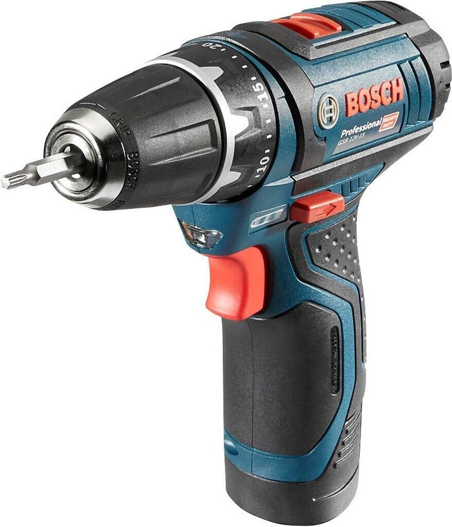 Дрель-шуруповёрт Bosch GSR 12V-15-2-LI Professional2 x 2,0 Ah + L-BOXX (0 601 868 109)