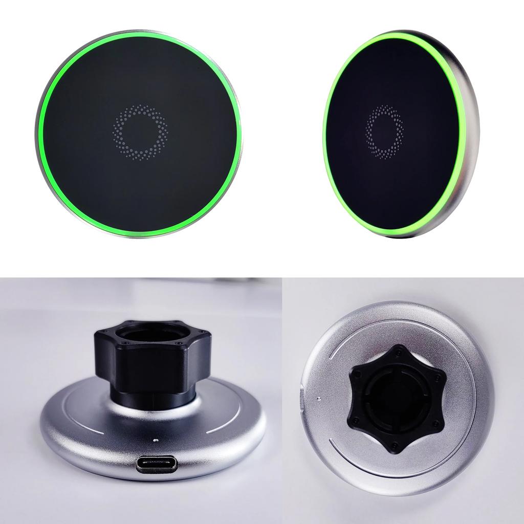 Magnetic Car Phone Holder For Land Rover Discovery 4 2010 2011 2012 2013- 2016 15W Wireless Charging Phone Stand MagSafe Base