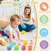 (Full 6pcs Set) Soft Non-Sticky Butter Slime Ice Cream Decorations 70ml Scented Toys DIY Cloud Slimes For Girls and Boys