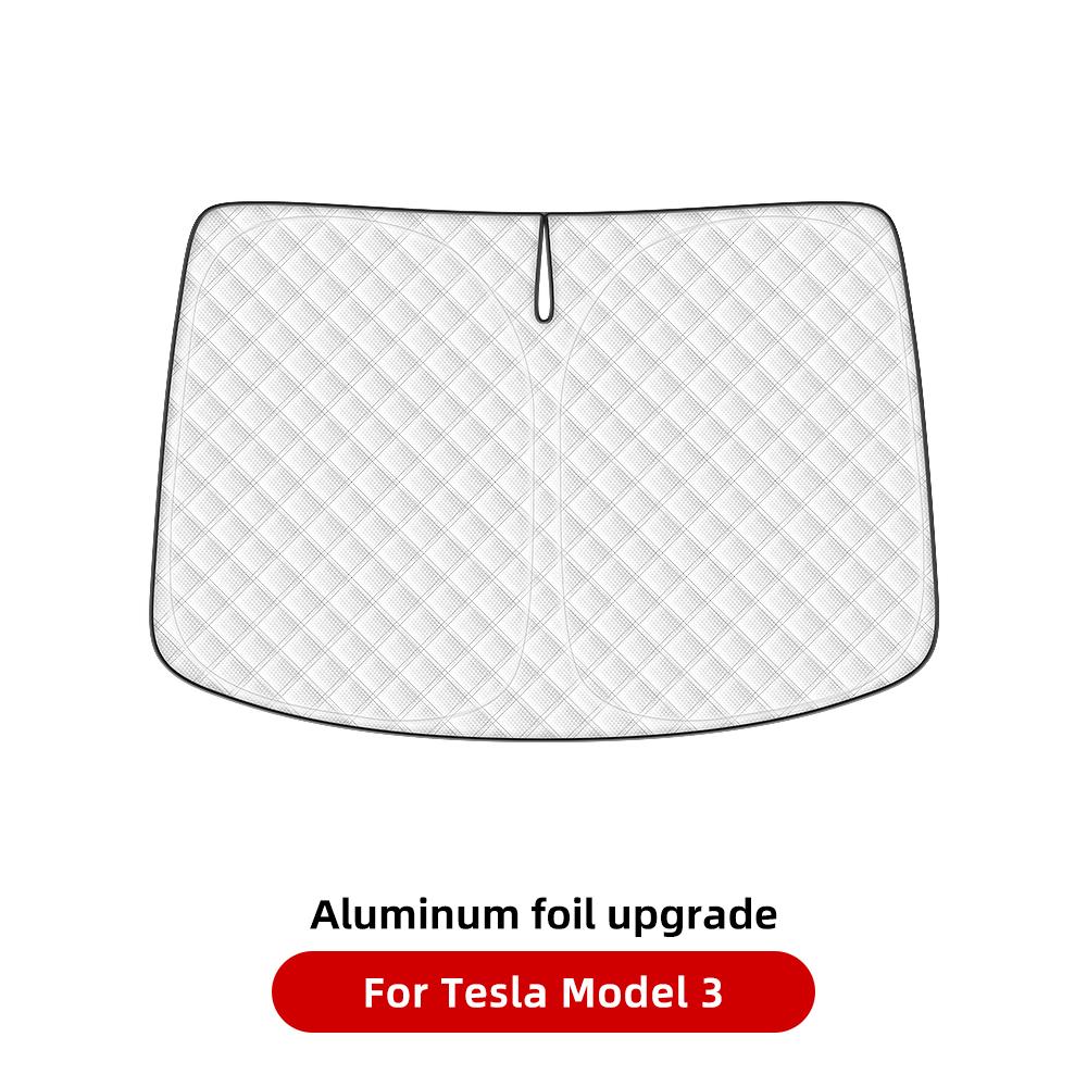 YZ For Tesla Model Y 3 Highland Juniper 2021-2025 Car Sun Shade Front Window Shade Visor Glass Roof Skylight UV Protection