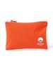 Beams Japan Logo Flat Pouch, Large, Orange, Free Size