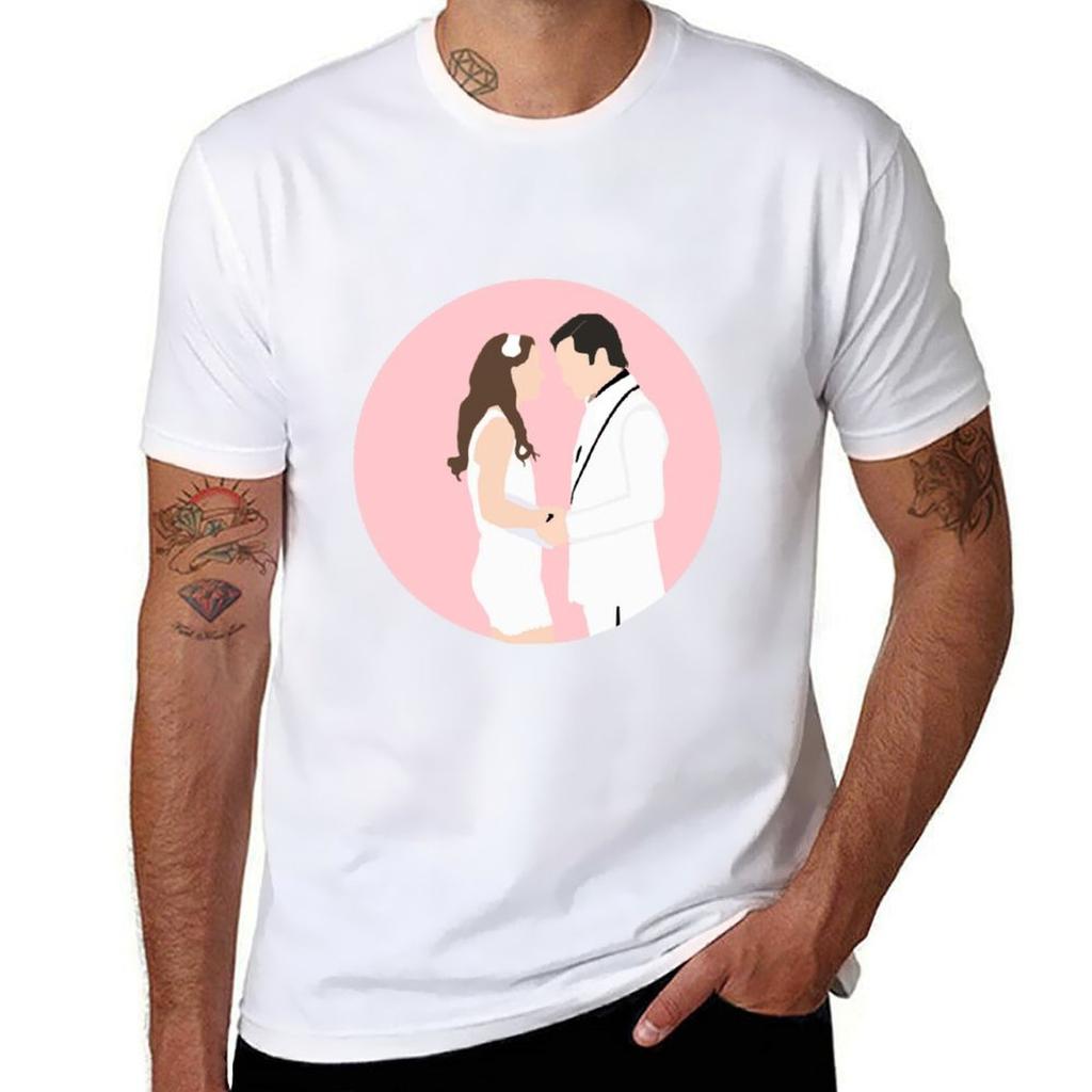 Chuck And Blair Tshirt Basic Casual Short Sleeve Cotton Shirt