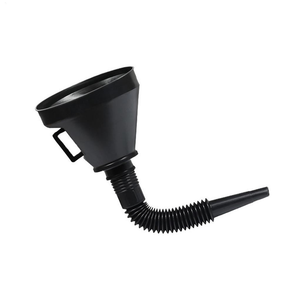 Multi-fFunctional Plastic Funnel Oil Funnel with Flexible Extension Nozzle for Cars and Motorcycles, Engine Oil, Liquid, ,