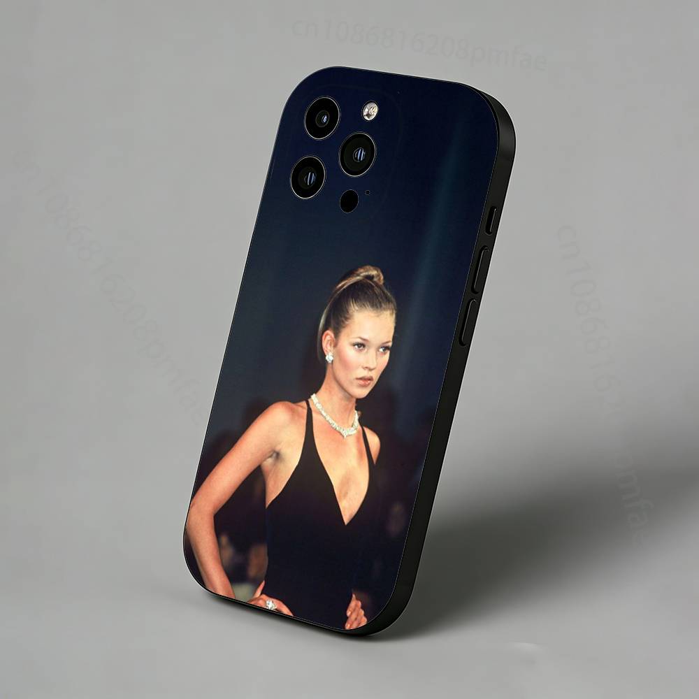Hot Actor K-Kate Moss Phone Case For iPhone 17,16,15,14,13,12,11 Pro,Max,Plus,X,XS,XR,SE,Mini