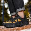 Fashion Hiking Men Sneakers Thick Soled Casual Shoes Men Cushioning Sports Shoes Outdoor Waterproof Walking Shoes Plus Size 39-48