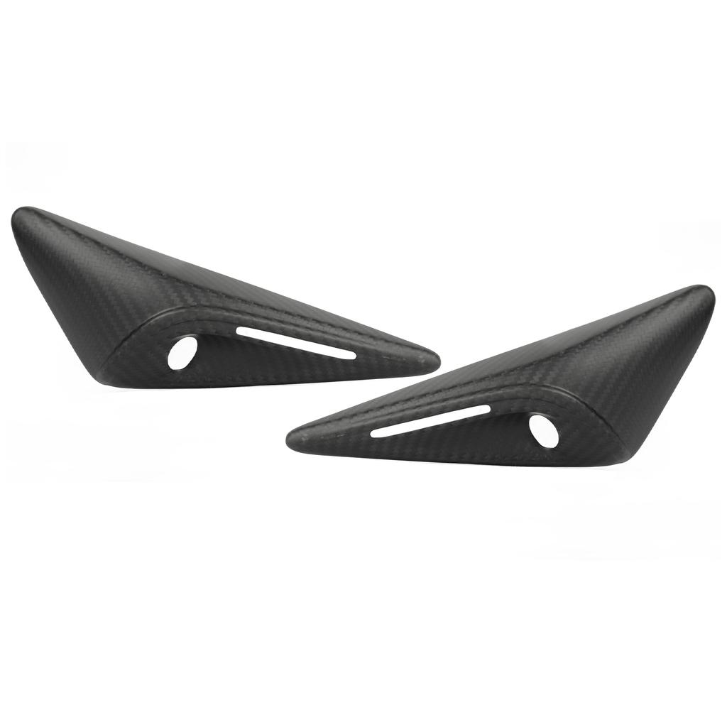2PCS Side Mudguard Camera Vent Cover Trim Carbon UV Resistant Replacement For 2023+