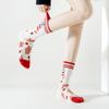 5 Pairs of Fashionable Mid Calf Socks for Women In Spring and Autumn