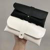 Estuche para gafas de cuero PU, bolsa suave para gafas, caja para gafas de sol portátil, accesorios, estuche para gafas, caja para gafas de sol