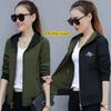 Spring and Autumn Double-sided Wearable Jacket Women Loose Baseball Uniform Jacket Women