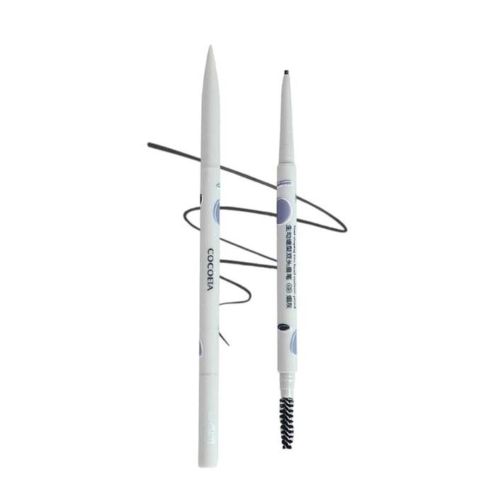 EXWICH Eyebrow Pencil Gray – Fine Tip, Waterproof, Smudge-Proof (03-Smoky Gray)