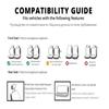 readygohigh Seat Covers for Kei All Set of or Headrest Front Seat Rear Seat Cushion Apron Seat Hook Universal Car for Kei Cars and Standard All Seats
