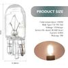 Downhill 10 PCS T10 168 192 Bulb,12V 5W Shockproof Quartz Glass Instrument Light/side Light/Taillight, Multi-function Plug and Play Turn Signal
